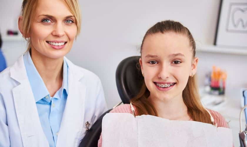 "Patient visits at Asha Dental -Lenexa in Lenexa for Orthodontic Treatment."